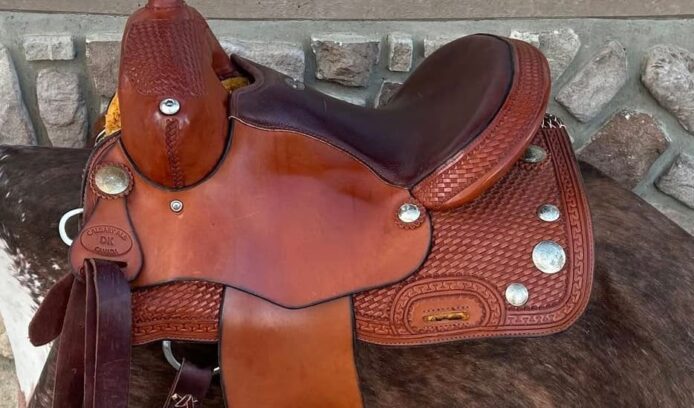 Premium leather western