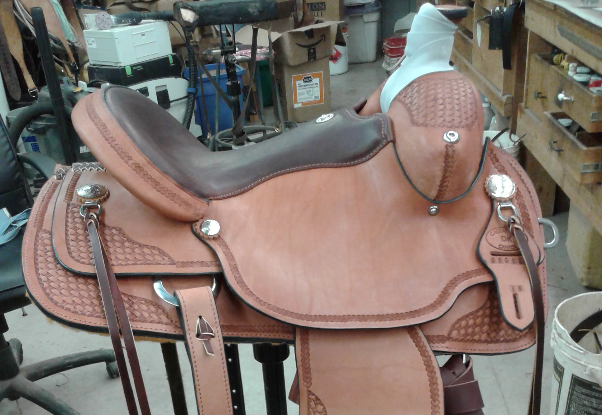 Roping Saddle