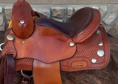 Premium leather western