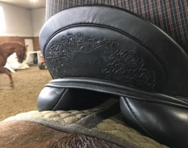 English Saddle with detailing